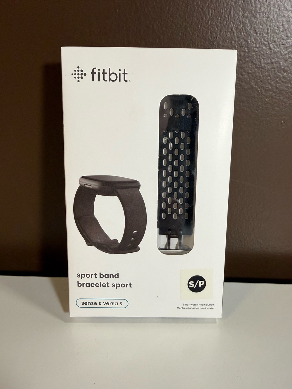 Fitbit Sport Band Black Sense & Versa 3 S/P Small Sport Bracelet NEW